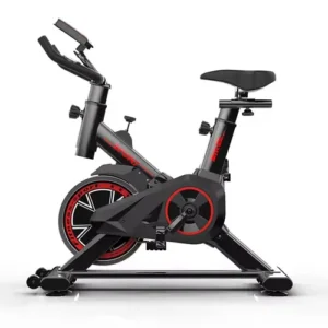 Bicicleta Ergométrica Bike Spinning Redfin Residencial Vertical Roda Inércia 6kg Resistência Ajustável Display Lcd Treino Emagrecimento Condicionamento Físico Silenciosa Compacta Para Casa Academia - Imagem 8