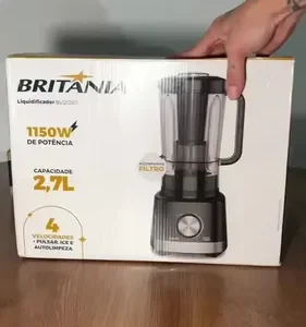 Liquidificador Blq1280p 4 Lâminas Inox 2,7l Britânia 110v Preto - Imagem 2
