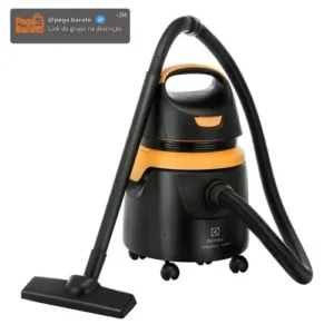 Aspirador de Pó e Água Electrolux 1400W 18 Litros 6,2 raio de ação Compacto Potente Função Sopro protetor térmico AQP20 - Imagem 1