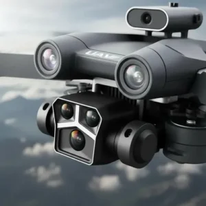 Drone M3 Tela Mini Portátil Com Dupla Câmera Dupla Wifi Hd Preto - Imagem 6