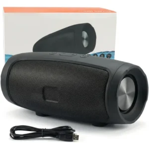 Caixa Caixinha De Som Bluetooth Pendrive Fm Sd Portátil 20w - Imagem 2