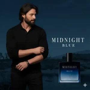 Perfume Masculino Midnight Blue Alta Fixação Fero Blue 100ml - Imagem 5