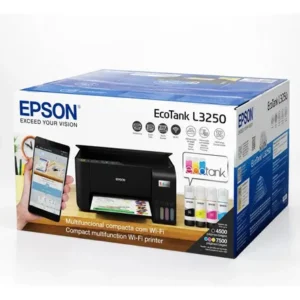 Impressora multifuncional Wi-Fi Epson Ecotank L3250 Mod C11CJ67301 - Imagem 3