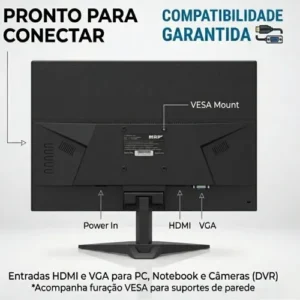 Monitor 20 Polegadas Led Hdmi Vga 1600 X 900 Segunda Tela - Imagem 5