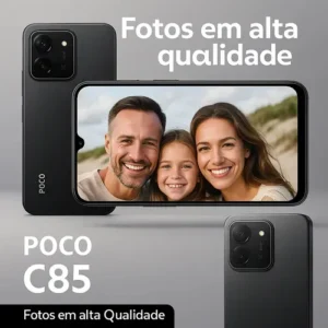 Xiaomi Poco C85 Preto 256GB 8GB RAM Dual SIM Black - Imagem 2