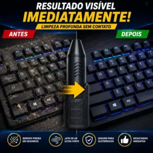 Mini Ventilador Soprador Ar Turbo 130000rpm Sem Fio Recarregável Usb 3 Níveis Jato Forte Portátil Multiuso Limpeza Teclado Carro Acende Churrasqueira Marca Davely - Imagem 8