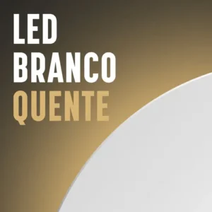 Espelho Orgânico Com Led 150x50 Cm Para Sala Quarto Banheiro Moldura Flame Led Quente - Imagem 4