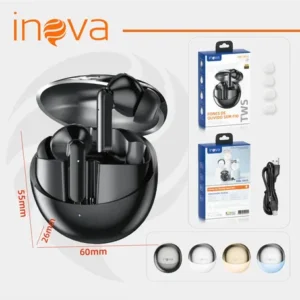 Fone De Ouvido Sem Fio Bluetooth 5.4 Tws Intra-auricular Com Cancelamento De Ruído Para Academia Corrida Esportes e Gamer Com 200h Bateria Longa Duracao - Imagem 10
