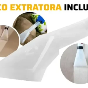 Aspirador De Pó E Água Inox Turbo 12 Litros 1200w Com Soprador E Bico Extratora Multiuso Tbac120 The Black Tools - Imagem 5