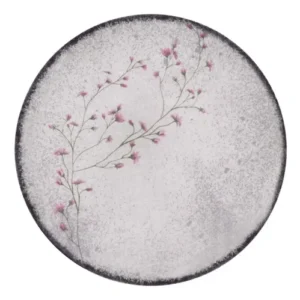 Kit Prato Raso Tramontina Floralis Porcelana 06 Peças - Imagem 4