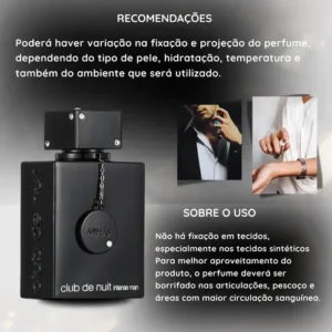Perfume Club De Nuit Intense Armaf Edt 105ml Com Nf Original - Imagem 5