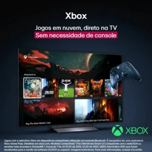 Smart TV 4K 86" LG QNED73 Portal de Games Processador AI α7 Ger8 4K Super Upscaling Google Cast Integrado Controle AI Magic WebOS 25 Modo Esportes Alerta de Esportes - Imagem 6