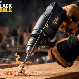 Furadeira De Impacto Profissional 1/2 Pol 13mm 750w Tbf750 Função Reversa Controle de Velocidade 127V The Black Tools - Imagem 11