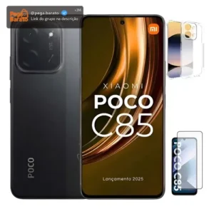 Xiaomi Poco C85 Preto 256GB 8GB RAM Dual SIM Black - Imagem 1