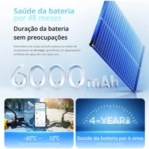 Celular Smartphone Realme Note 80s 128gb 4gb Ram Dual Sim Bateria 6000mah Ultrafino 7,94 Mm Resistência À Poeira E Água Ip54 - Imagem 3