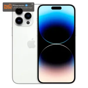 Apple Iphone 14 Pro (512gb) Branco 5g Garantia Preço Baixo (Novo com caixa aberta) - Imagem 1