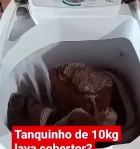 Tanquinho Colormaq Lavadora Roupas Semi-automática Lcs 10kg Cor Branco - Imagem 2