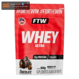 Whey Protein Ultra Refil 900g Sabor Chocolate - FTW - Imagem 1