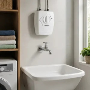 Aquecedor de água elétrico Lorenzetti versátil 3 temperaturas cor branco 220V 5500W - Imagem 10