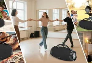 Caixa De Som Sabala Dr-909 200w Bluetooth 36h Tws Ipx6 Cor Preto - Imagem 8