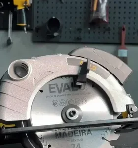 Serra Circular 1400w Com Guia Laser 1400 Esc-1400 Evald - Imagem 2