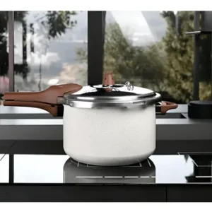 Panela Pressao Brinox 4952/103 Ceramic Pressure Indução 6,8l Vanilla - Imagem 3