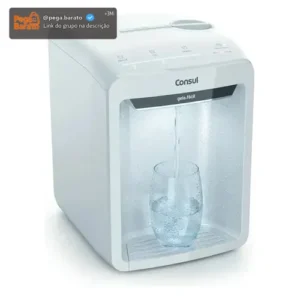 Purificador Filtro De Água Consul Eletrônico Com Refrigeração Cpb33ab - Branco - Imagem 1