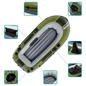Bote Seahawk 200 Intex C Bomba Remo P/duas Pessoas Até 240kg - Imagem 7