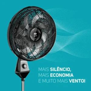 Ventilador Coluna 50cm 180w 8 Pás Silencioso Wap Flow Turbo Frequência 60 Hz - Imagem 10