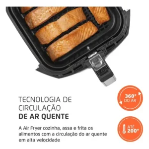 Fritadeira sem óleo air fryer 4L Mondial 1500W AFN-40-BFT - Imagem 5