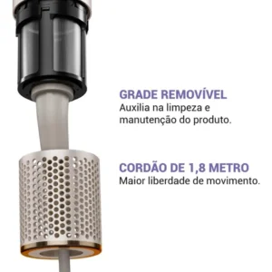 Secador De Cabelos Philco psc3500 4 Em 1 dobrável motor bldc Prateado - Imagem 2