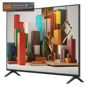 Smart TV Profissional 4K 43" LG UHD 43AU801 Processador α7 AI Ger8 Super Upscaling Google Cast Alexa Integrado Controle AI Smart Magic WebOS 25 - Imagem 1