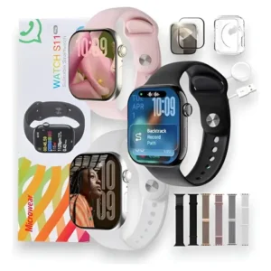 Smartwatch Microwear S11 Pro AMOLED 47mm GPS NFC WhatsApp Preto SMARTWATCH ADVANCED PRO - Imagem 3