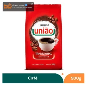 Café Torrado E Moido Tradicional Pouch 500g Intensidade 8 União Pacote - Imagem 1