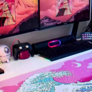 Gabinete Gamer Aquario Clanm Grodd Night Lateral de Vidro Temperado - Imagem 2