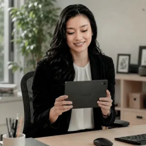 Tablet VAIO TL10 8GB 128GB Octa-Core, Tela 10.4” 2K, 4G WiFi, Câmera 8MP + Selfie 5MP, 7000mAh, Android 13, com Teclado de Conexão Inteligente – Preto - Imagem 12