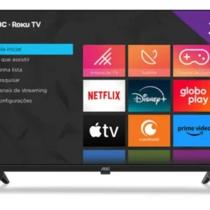 Smart Tv 32 Hd Aoc Tv 32s5045/78g Hdmi 1 Usb Wifi Roku - Imagem 3