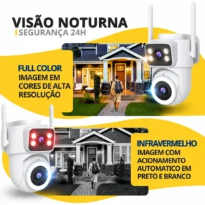 Câmera Segurança Ip68 Externa Wifi App Icsee À Prova Dágua - Imagem 9