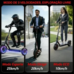 Oimotoo Patinete Scooter Elétrico 350w Dobrável C/bluetooth - Imagem 4