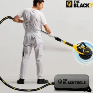 Lixadeira Teto E Parede Telescópica Profissional Com Led E Saco Coletor The Black Tools Btl750 750w - Imagem 4