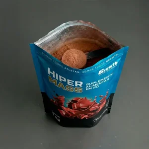 Hiper Mass 1kg Growth Supplements - Sabor Chocolate - Imagem 2