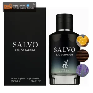 Perfume Salvo Alhambra Arabe Masculino Eau De Parfum 100ml Maison Alhambra - Imagem 1