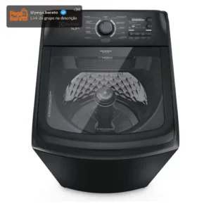 Máquina De Lavar Electrolux 14,5kg Cesto Inox Lep15 Preto - Imagem 1