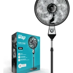 Ventilador Coluna 50cm 180w 8 Pás Silencioso Wap Flow Turbo Frequência 60 Hz - Imagem 4