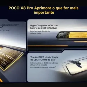 Xiaomi Poco X8 Pro 512gb 12gb Ram Lançamento 2026 Com Nfc - Imagem 5