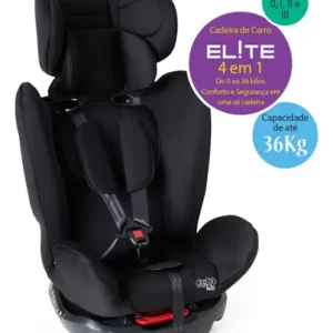 Cadeira de Carro Infantil 0 a 36Kg Elite 4 em 1 - Maxi Baby - Preto - Imagem 5