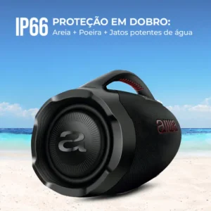 Caixa De Som Boombox Aiwa AWS-BBS-01-B 200w IP66 30hs De Bateria - Imagem 7