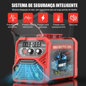Máquina Solda Sem Gás/gás 5 Em 1 C/tampa Para Led Aitoolzo - Imagem 6