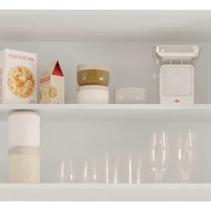 Armário de cozinha aéreo lavanderia 80cm 2 portas Califórnia Lumil Móveis - Imagem 4