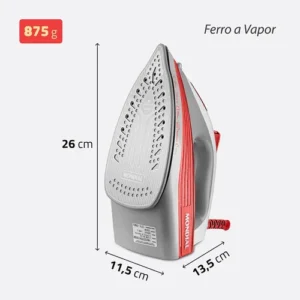 Ferro A Vapor Mondial 1200w FVN-01-O - Imagem 8